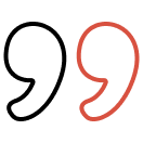 Quotes icon